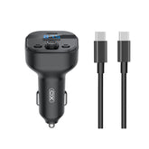 XO BCC18 Smart Bluetooth MP3 Φορτιστής Αυτοκινήτου 3A + Type-C Σετ